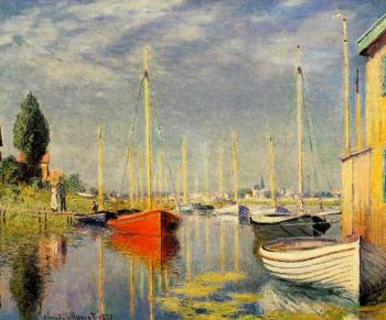 尅勞德 莫奈 Yachts at Argenteuil 尅勞德 莫奈 Yachts at Argenteuil